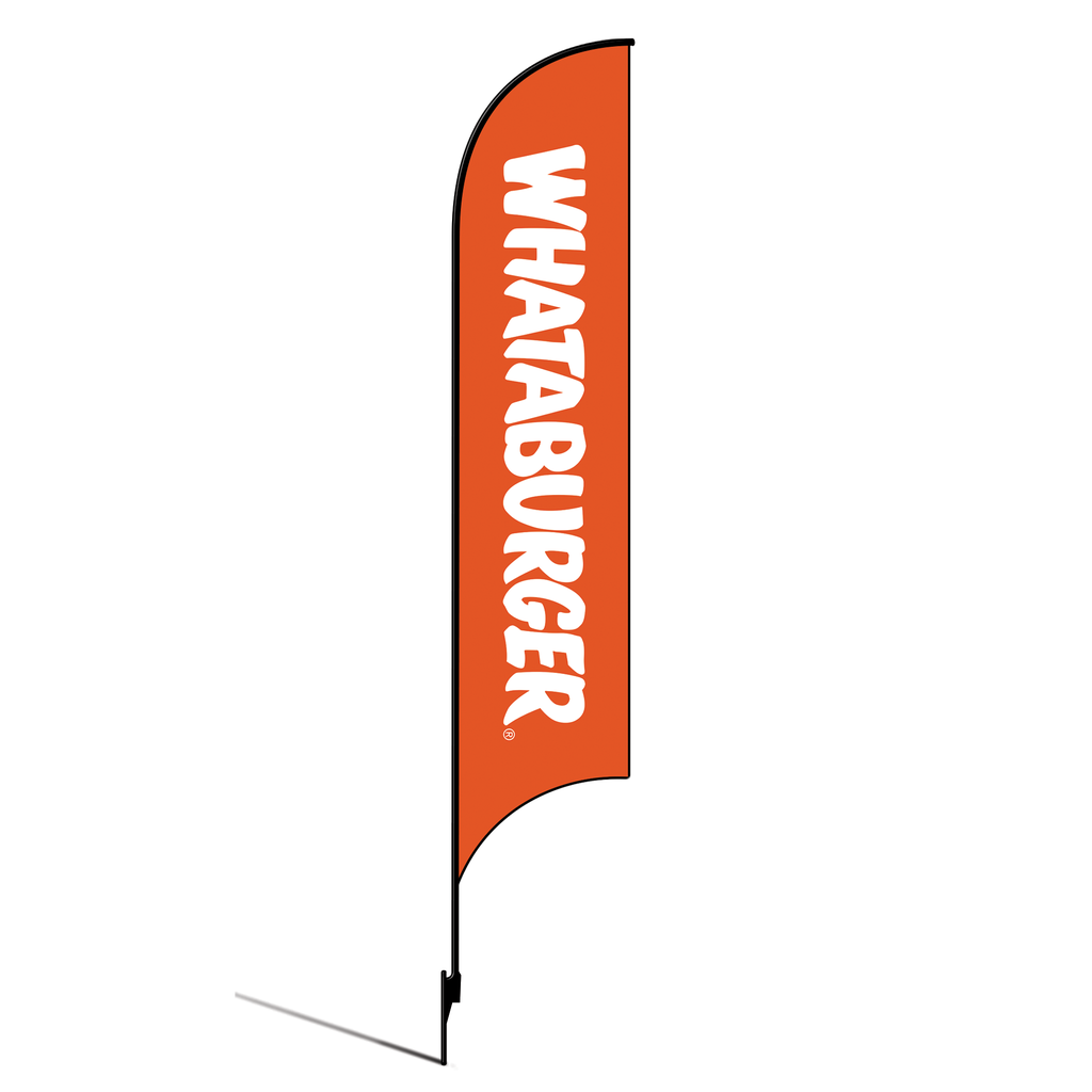 Kit for 15' Whataburger Logo orange AdverSail 
